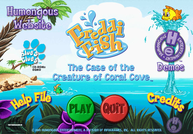 ���״�ð��5(Freddi Fish 5)Ӳ�̰��ͼ0