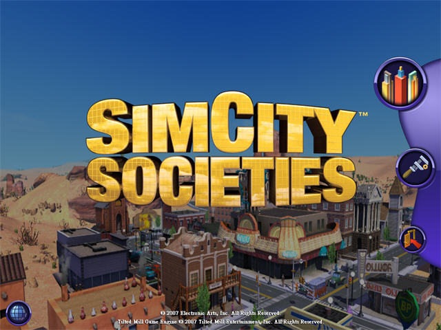 模拟城市:梦想之都(Sim City Societies)英文硬盘版截图0