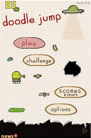 Ϳѻ��Ծ(Doodle Jump)Ӣ��Ӳ�̰��ͼ0