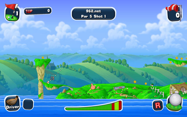 ��ս���:���߶���(Worms Crazy Golf)����Ӳ�̰��ͼ0
