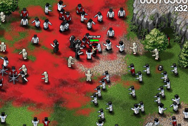 ��ʬΣ��֮ɱ�������޵а�boxhead the zomble wars��ͼ1