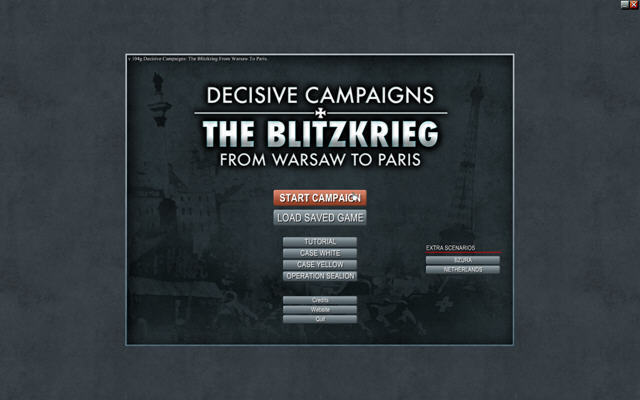决定性战役:从华沙到巴黎的闪击战(Decisive Campaigns: The Blitzkrieg from Warsaw to Paris)完整硬盘版截图1