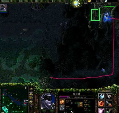 dota树林走位图解