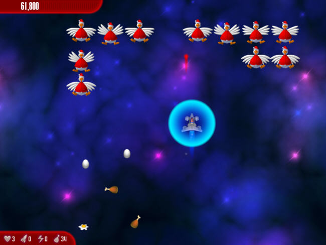 С���󱩶�3ʥ����(Chicken Invaders 3 Christmas Edition)����Ӳ�̰��ͼ2
