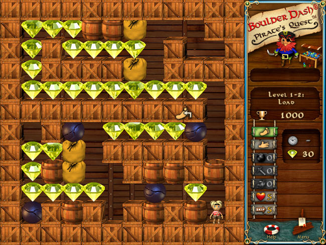 �ܵ�Ѱ��֮�����ж�(Boulder Dash: Pirates Quest)��ɫӲ�̰��ͼ0