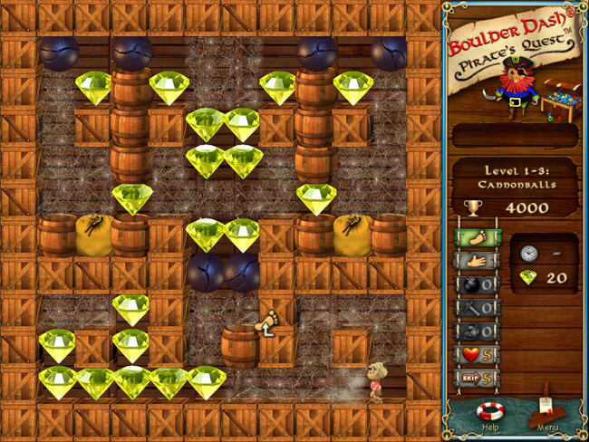 �ܵ�Ѱ��֮�����ж�(Boulder Dash: Pirates Quest)��ɫӲ�̰��ͼ1