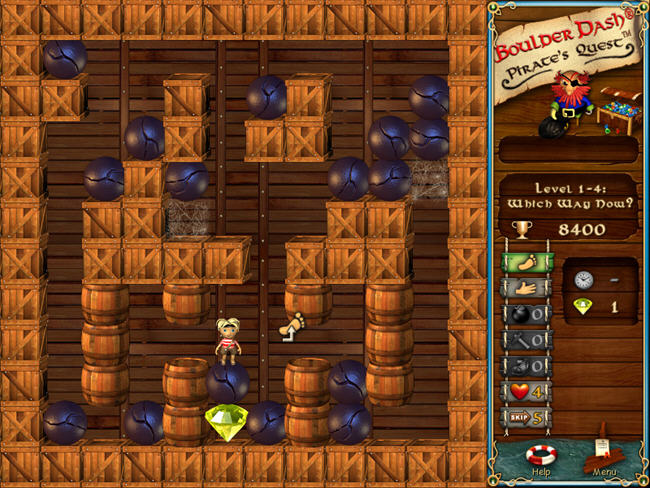 �ܵ�Ѱ��֮�����ж�(Boulder Dash: Pirates Quest)��ɫӲ�̰��ͼ2