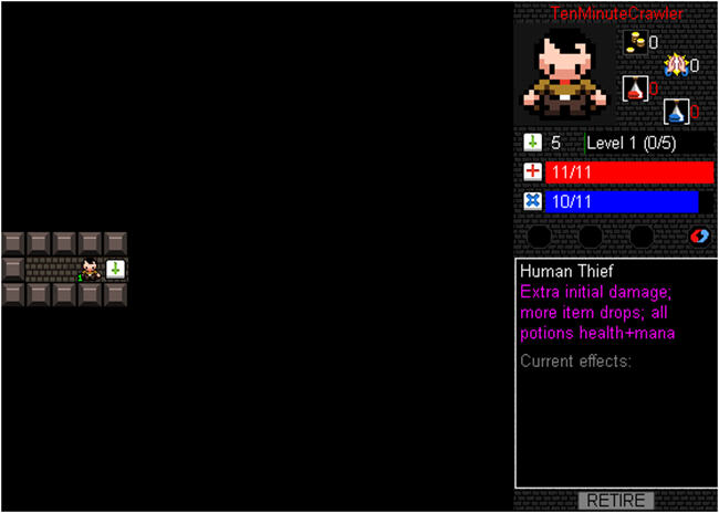 �������(DesktopDungeons)��ɫ�ƽ���ͼ1