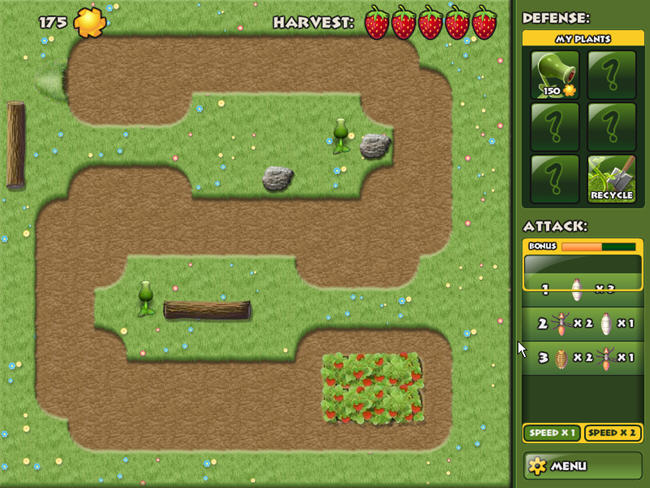 ��ݮ����ս(GardenPanic)�����ƽ���ͼ0