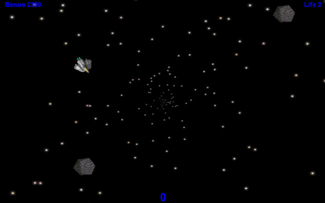 ����ײ������(Asteroids 2005)��ɫӲ�̰��ͼ0