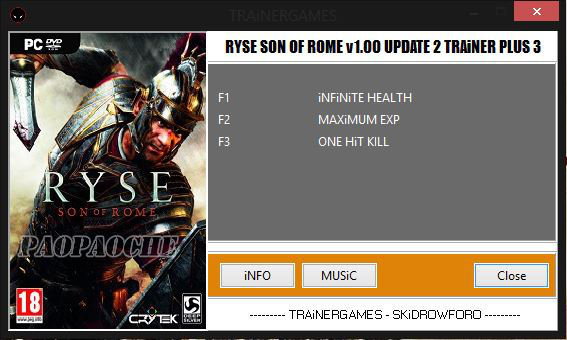 Ryse����֮��ͨ���޸���+3