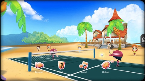 3D Badminton(3D羽毛球2)截图0