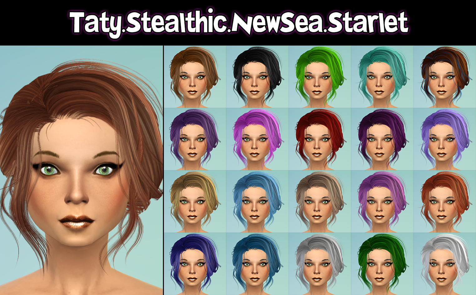 ģ������4Ů��NewSea��Starlet���͸�ɫ