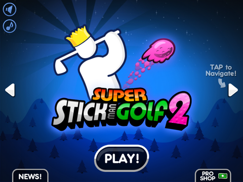 Super Stickman Golf 2(��������˸߶���2)��ͼ0
