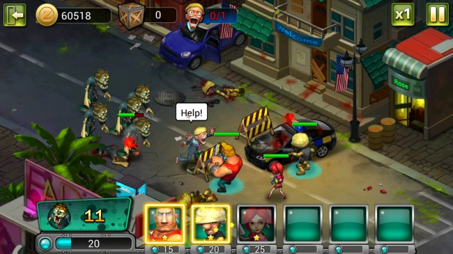 Crazy Zombies(���Ľ�ʬ)��׿��v1.3��ͼ2