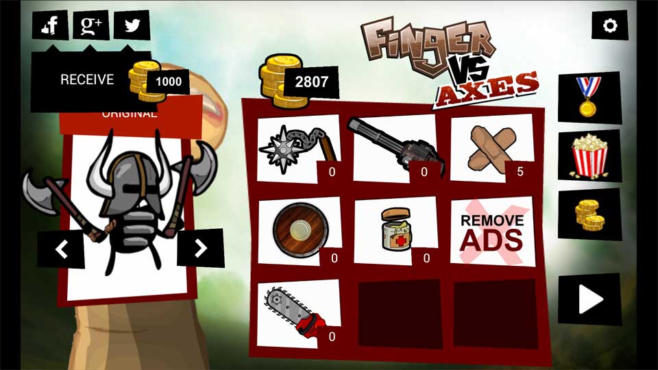 Finger Vs Axes(��ָ��ս��ͷ��)v1.0.11��ͼ1