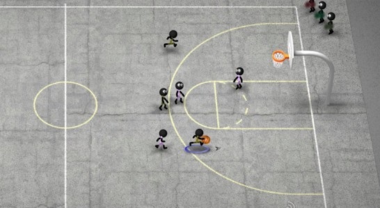 Stickman Basketball(���������)v1.2(ȫ�ؿ�����)��ͼ3
