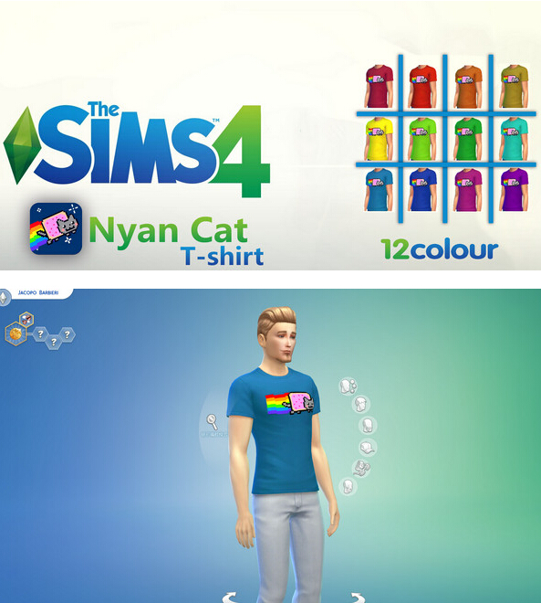ģ������4�ʺ�èT����12ɫMOD