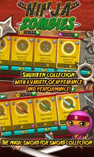 Ninja and Zombies(���ߴ�ս��ʬ)v1.0.3��ͼ2