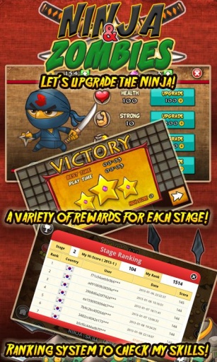 Ninja and Zombies(���ߴ�ս��ʬ)v1.0.3��ͼ4