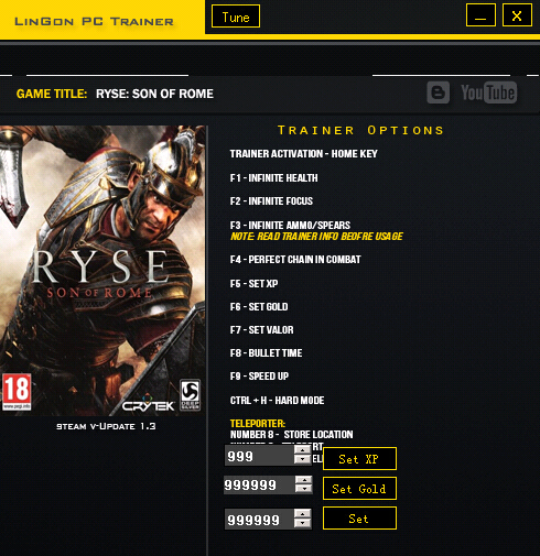 Ryse������֮��v1.3�޸���+12