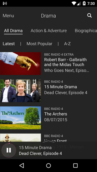 BBC iPlayer Radio���İ��ͼ0