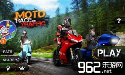 Race the Traffic Moto(Ħ�н�ͨ������������޸İ�)v1.0.1��ͼ0
