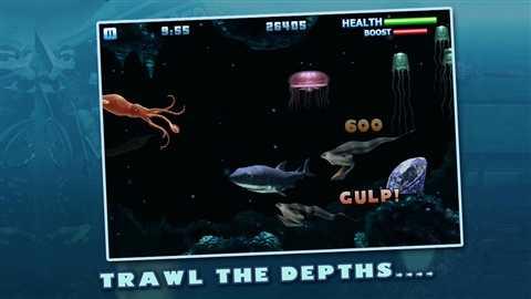 Hungry Shark(����������3 ��������ģ����Ϸ)v1.0��ͼ0
