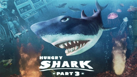 Hungry Shark(����������3 ��������ģ����Ϸ)v1.0��ͼ1