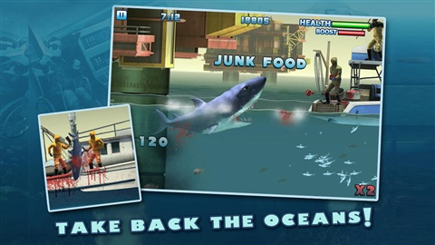 Hungry Shark(����������3 ��������ģ����Ϸ)v1.0��ͼ2