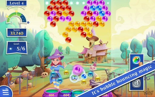 Bubble Witch Saga 2(����Ů��2�޸İ�)v1.18.1��ͼ1
