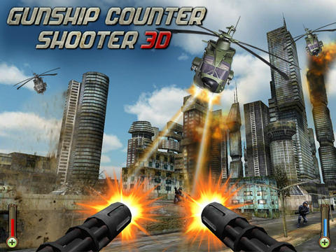 Gunship Counter Shooter 3D(武装炮艇防御)截图0