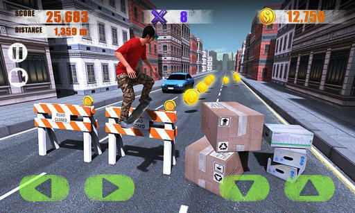 Street Skater 3D(��ͷ����3D)v1.0.6��ͼ1