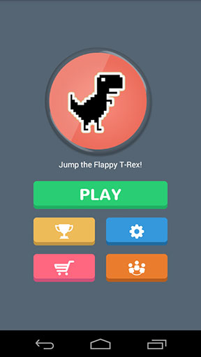 Flappy TRex(���ؿ���)v1.4��ͼ0