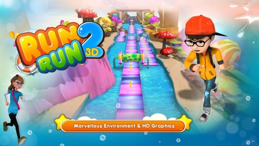 Run Run 3D 2(����3D)v1.8��ͼ1