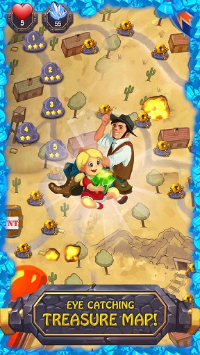 Gem Rescue(��ʯ��Ԯ:�����ҵĻƽ�׿��)v1.4��ͼ0