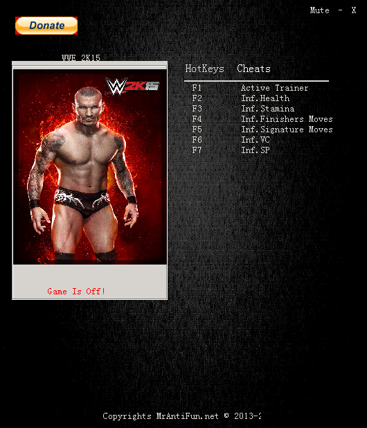 WWE2K15�޸���+6