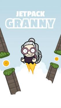 Jetpack Granny(老奶奶也爱飞)截图2