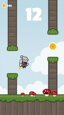 Jetpack Granny(老奶奶也爱飞)截图3