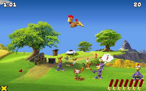 CrazyChicken Invasion(怪鸡入侵安卓版)截图0