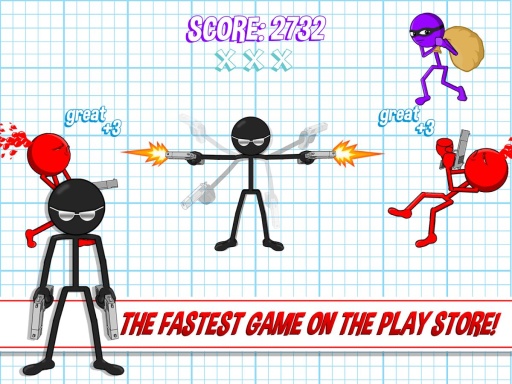 Gun Fu: Stickman 2(�����ǹս2��׿��)v1.0��ͼ0