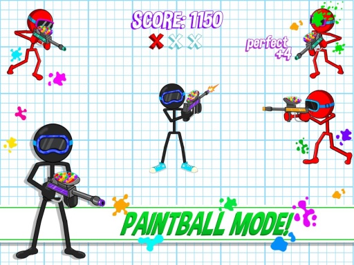 Gun Fu: Stickman 2(�����ǹս2��׿��)v1.0��ͼ1
