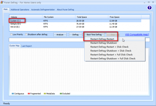 Puran Defrag中文版win10