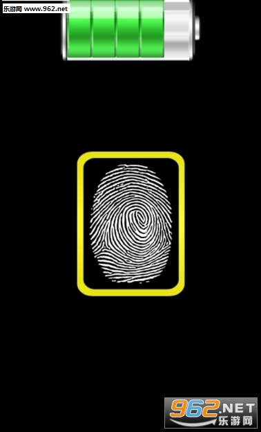 Finger Battery Charger Prank(finger batter指纹充电app)截图1