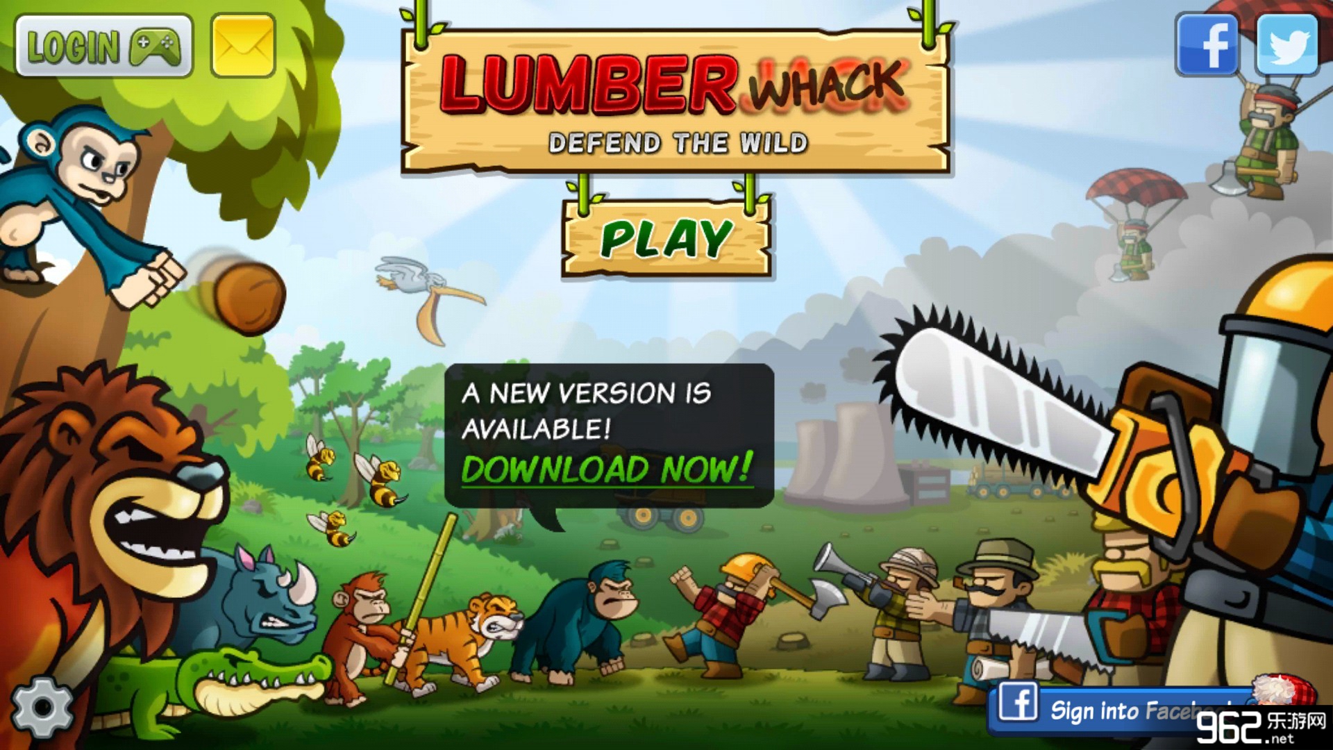 ɭ�ַ���ս�����Ӵ��� Lumberwhack: Defend the Wild���޵����޸İ�v3.3.1��ͼ0