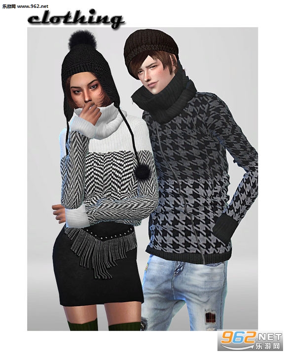 ģ������4��Ů����ë��mod