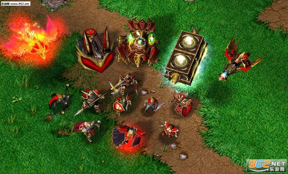 魔兽多族对抗地图远古战场v1.9截图0