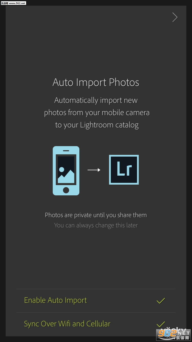 Adobe Lightroom�ֻ����İ�(רҵͼƬ����)v2.0.2��ͼ2
