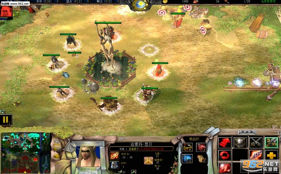 魔兽地图银月城4.9(附攻略玩法)截图0