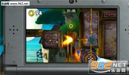 索尼克音爆冰与火汉化版截图1